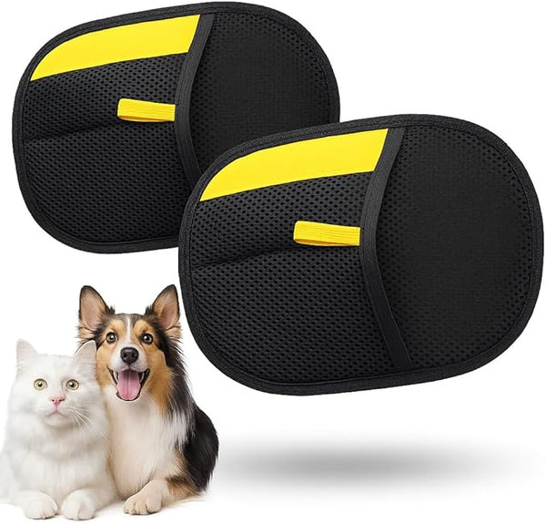 Furr & Care Reusable Pet Hair Remover Gloves – For Cats, Dogs, Furniture & Clothes Grooming Gloves